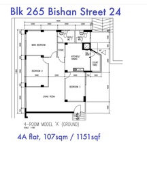 Blk 265 Bishan Street 24 (Bishan), HDB 4 Rooms #299678001